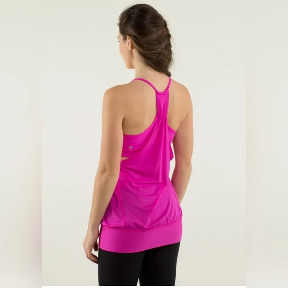 Lululemon No Limits Tank In Light Pink Size 4 - Picture 8 of 8